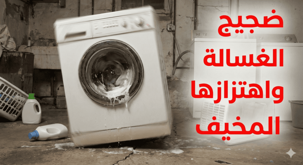 ضجيج الغسالة واهتزازها المخيف